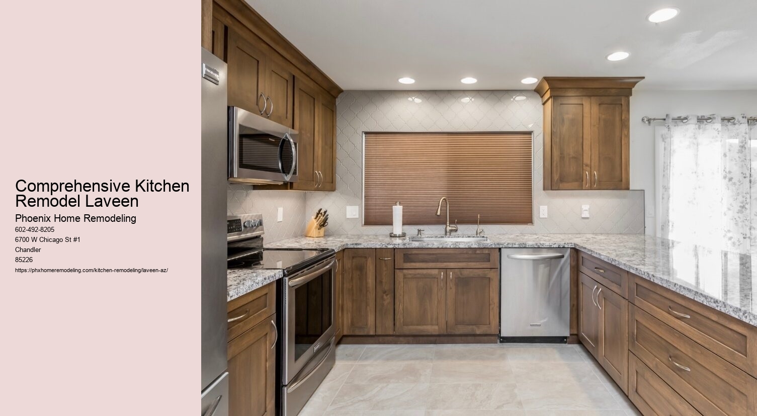 Comprehensive Kitchen Remodel Laveen